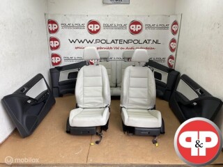 VW Golf 6 Cabrio Leder Grijs Interieur Met Deurpanelen