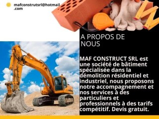 Entrepreneur - Demolition - Batiment - Renovation - Societe