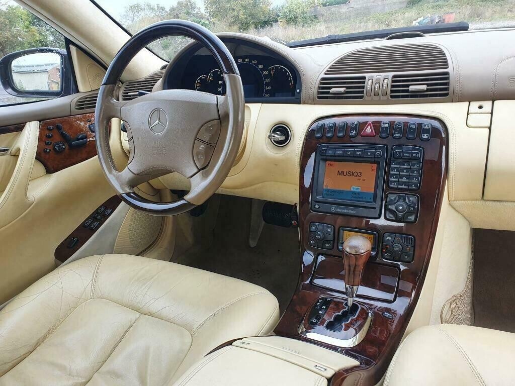 mercedes-cl500-306cv-v8-cuir-beige-airco-jantes-cruise-big-7