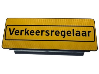 Zonneklepbord verkeersregelaar