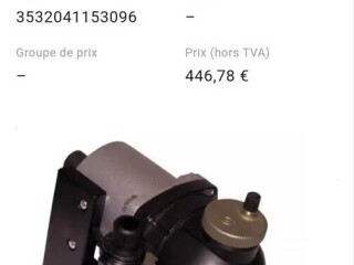 Pompe Bulex Combitek/Thelia/Thema/ Themis 100% neuve