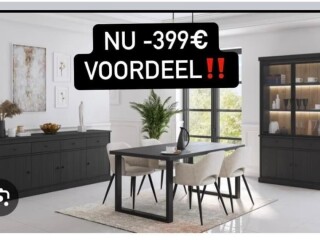 #EETKAMER #PROMOTIE #COMPLEETKAMERS #EETPLAATS