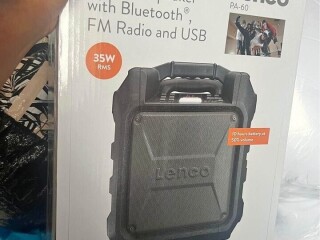 Enceinte Bluetooth portable lenco Pa-60 neuf