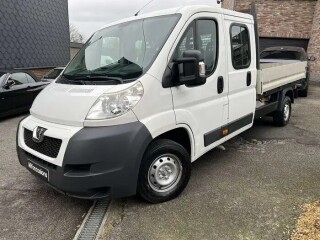 Peugeot Boxer 2.2 HDi DOUBLE CABINE 7 PLACES BENNE - A VOIR