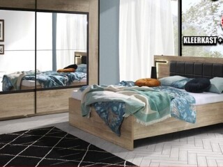 Kleerkast+bed+2 nachttafels