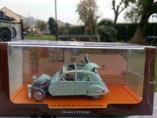 Citroën 2 Cv miniature Tintin