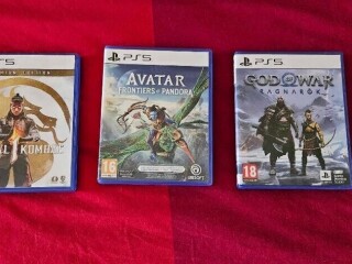 Vends lot de 3 jeux playstation 5