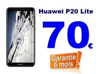 Réparation écran Huawei P20 Lite à 70€ Garantie 6 mois