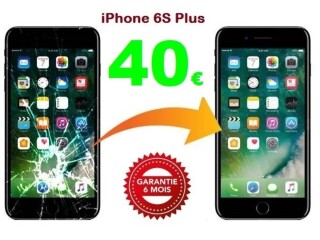 Réparation écran iPhone 6S Plus pas cher à Bruxelles 40€