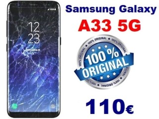 Réparation écran Samsung A33 5G à 110€ Garantie 6 mois