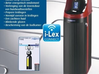 I-Lex 30L waterontharder + installatie + 100KG zout