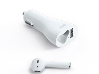 Joyroom Auto USB-adapter met draadloze ear bud