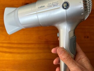 Calor silver hairdryer