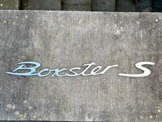 Porsche Boxster S * Logo * Insigne * Badge * Emblème