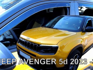 Zijwindschermen Jeep getinte Heko raamspoilers oa Avenger