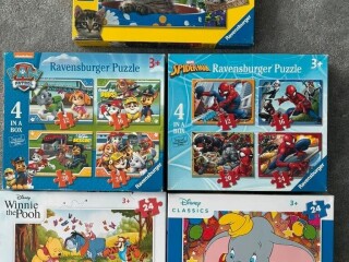 5 puzzles +3ans